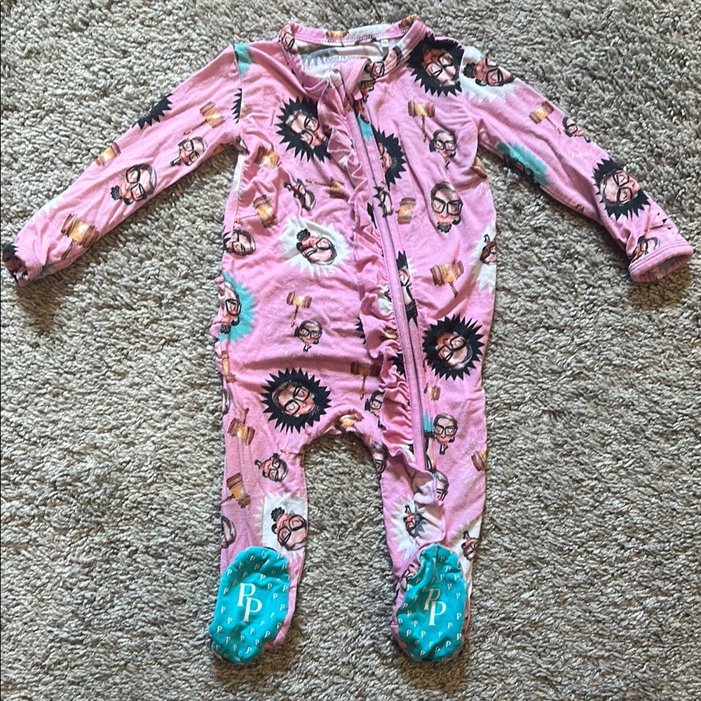 Posh Peanut RBG Footie 0-3mo